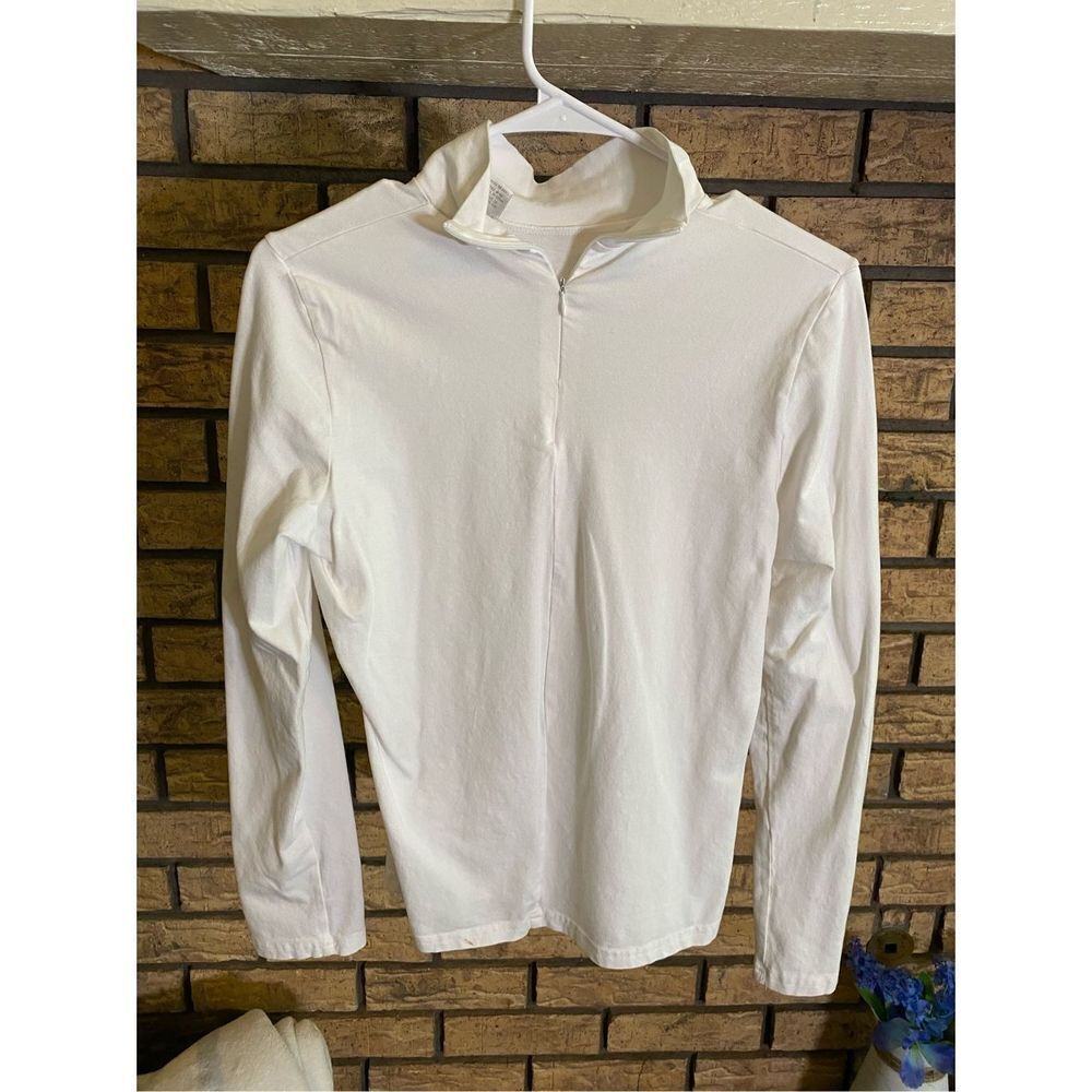 Sarah Spencer 1/4 Zip‎ Long Sleeve Top